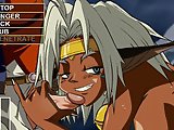 Furry demon hardcore - Anime fuck game - Hot Aisha Clanclan from anime "Outlaw Star" wants to please two coks at once. Fuck her mouth and he