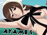 Ayame Spank and Fucking - Sexy anime game - Ayame and Iruka from anime Naruto love hard fucking. Spank this sexy girl with a lash and fuck her wet pus
