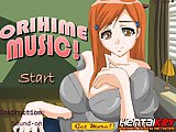 Bleach Hentai - Online anime game - Fuck sexy redhead Orihime to the music, hit the corresponding key when the yellow ciycles hits letters.