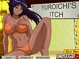 Bleach pussy burn - Xxx hentai flash game - Fuck Yuroichis gently, her pussy very hot, do it very gently without having a pussy burn, take her to clim