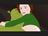 shrek. Princess and shrek Shrek making love with the princess.