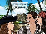 Pirates Of The Caribbean - Adult flash fuck game:Sexy Elisabeth wants to fool the pirats but she got in a very unfavourable condition, fuck this hot b