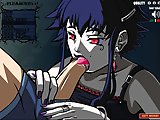 Dark Umeko blowjob - Hentai sex game online - Hentai vampire will give you a dirty blowjob, she loves sucking cock and does it very well. Cum all over