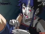 Dark Umeko blowjob - Hentai sex game online - Hentai vampire will give you a dirty blowjob, she loves sucking cock and does it very well. Cum all over