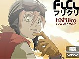 Haruko hardcore - Hentai fucking game - Haruko from FLCL Fooly Cooly do hardcore with robot Canti and Naota. Make fast anal sex, vaginal and double pe