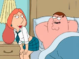 Family Guy Anal Fuck - Lois has been a baaad girl and wants her punishment. Watch Peter fucking his wife Lois in the ass.