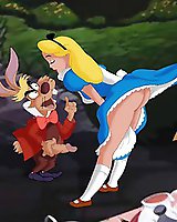 160px x 200px - Ass Of Alice In Wonderland Covered In Cum - Cartoon Parody