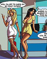 Nurses at the hospital - sex comics for adults