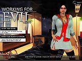 Working for Evil - game for adults with awesome fucking action