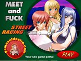 Street car Race - Meet Din Viesel who is going to take the challenge and drive at full speed to face the sexiest female street racers!