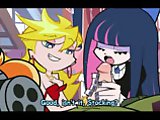 Panty and Stocking - Enjoy Panty and Stocking blowjob video!