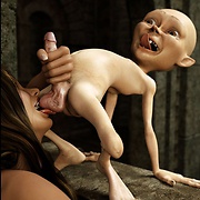 Fantasy goblin sex