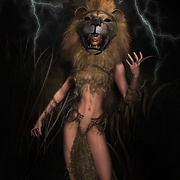 Fantasy chicks posing naked then fucked