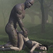 Zombie and elf forced sex