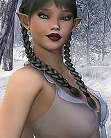 Charming elf girls - 3D Porn