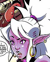 Fantasy elf whores rammed adult comix