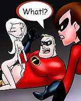 Batman and the Incredibles cartoon sex