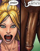 White chick like big black cocks