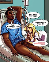 Sexy nurses - interracial comics