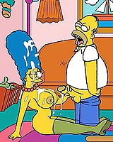 Homer Simpson cartoon sex