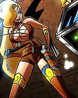 Servants and masters in hot comix