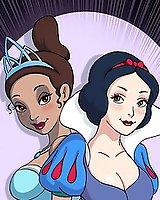 Disney and DC sluts in cartoon porn