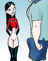 Batman and the Incredibles cartoon sex