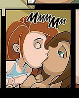 Kim Possible threesome porn comics