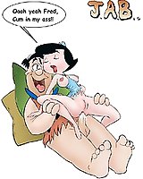 Fred Flintstone in porn images