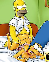 Fucking Simpson oldies having fun - mature toon xxx