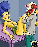 The Simpson in kinky sex games