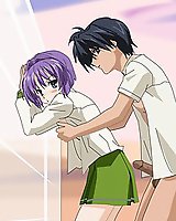 Kyou from Clannad anime sex pics